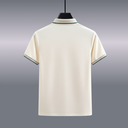 Men’s Modern Fit Polo Shirt with Inspirational Print | 4-Way Stretch, Custom Design