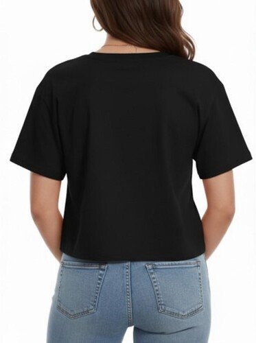 Women's Christian Graphic Black T-Shirt - "He Restores My Soul" Psalm 23:3